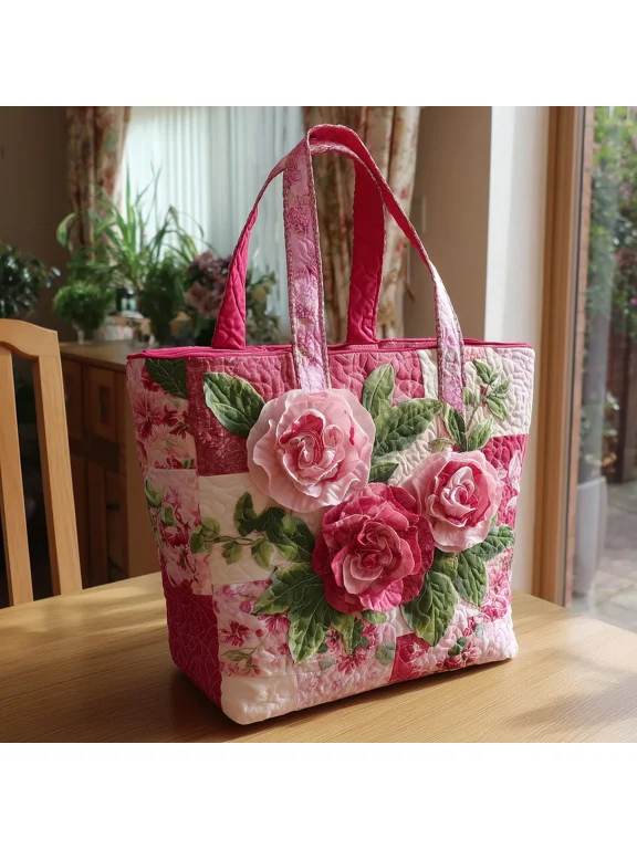 Strong Bloom Quilted Tote Bag GFTOTL4152
