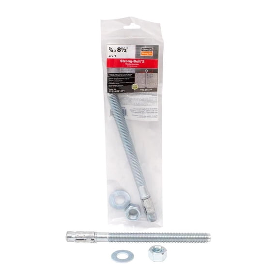 Simpson Strong-Tie Strong-Bolt 2-5/8 In. x 8-1/2 In. Wedge Anchor STB2-62812P1