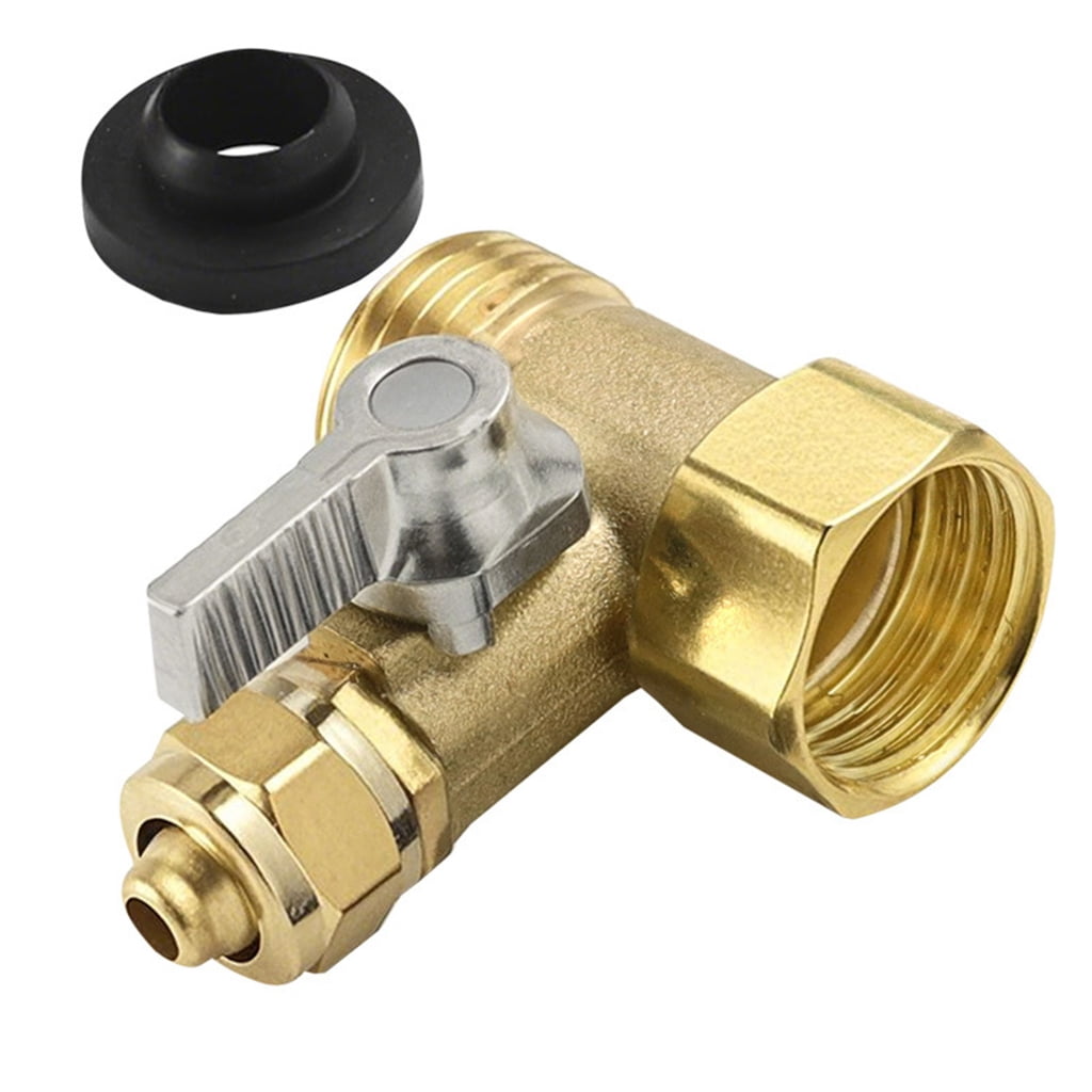 Triple Inlet Pipe Strong Brass Inlet Valves Water Control Valves with Triple Port ...