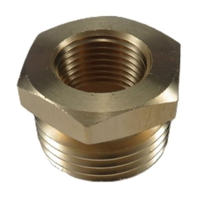 Strong Brass Plumbing Fitting 3/8NPT To 3/4GHT Thread Leakproof Connection