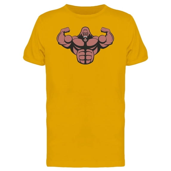 Strong Brown Gorilla Tee Men's -Image by Shutterstock
