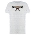 thumbnail image 1 of Strong Bull With A Heavy Barbell Tee Men's -Image by Shutterstock, 1 of 2