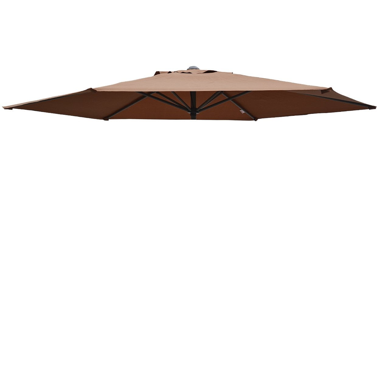 Strong Camel 17.70 x 20.90 Inches 8 Rib Taupe, Brown Patio Umbrella Canopy