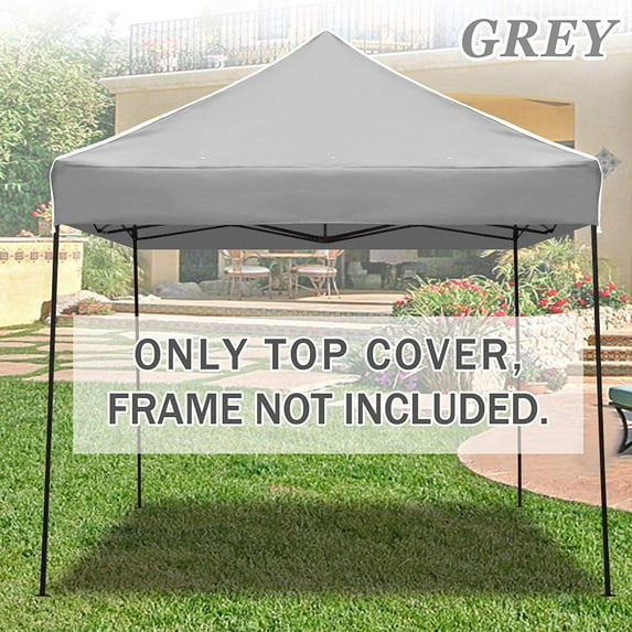 Strong Camel 10ft x 10ft Gray Instant Pop Up Outdoor Canopy, Polyester