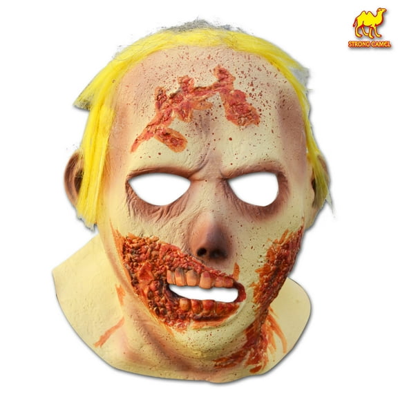 Strong Camel Latex Head Mask Deluxe Novelty Mask for Halloween Costume Party for Adult