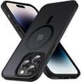 thumbnail image 1 of Strong  Case for iPhone 15 Pro [Compatibilty with MagSafe] Protective Shockproof Cover Phone Case for iPhone 15 Pro 6.1" Matte Black, 1 of 10