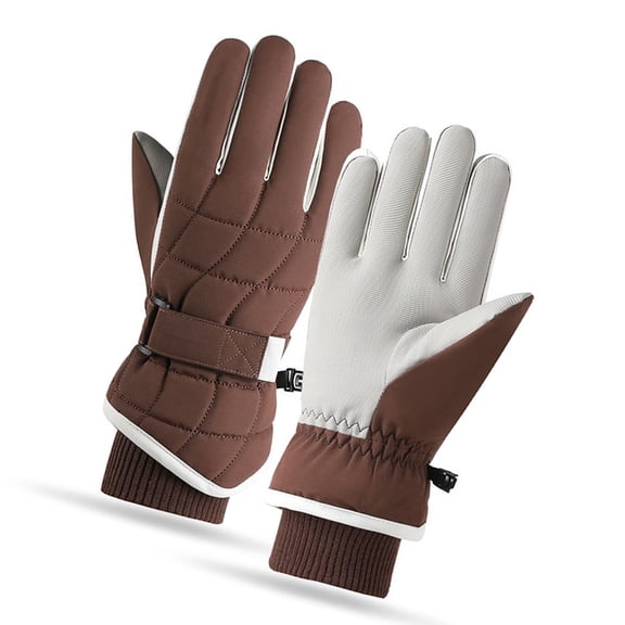 Strong Cold Weather Gloves Insulated Impermeable For Outdoor Tasks Touch Panel Consistent