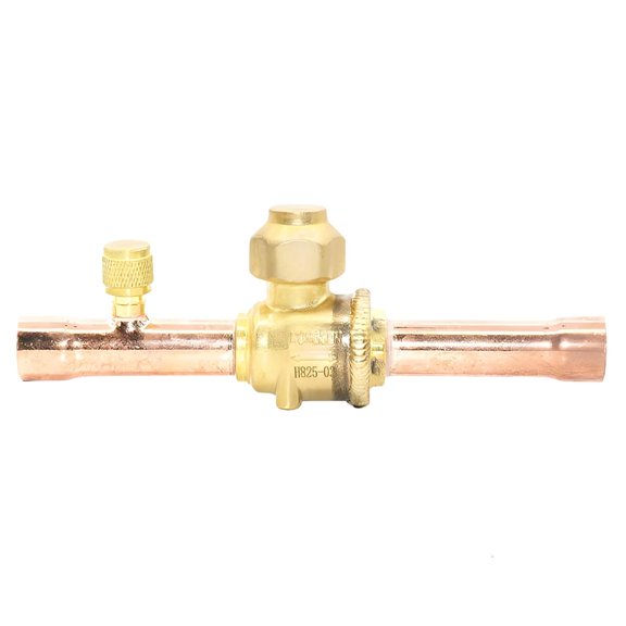 Strong Copper Bidirectional Shutoff Valves Fit for HVAC & Refrigerants Systems