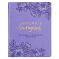 thumbnail image 1 of Strong & Courageous 366 Devotions on Living Bravely and Confidently, Purple Faux Leather, 1 of 6