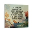 thumbnail image 1 of Be Strong And Courageous Scripture - Masculine Christianity - Joshua 1：9 Picture Print Canvas Poster Wall Paint Art Posters Decor Modern Home Artworks Gift 24x24inch(60x60cm), 1 of 5