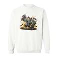 thumbnail image 1 of Strong Creature. Sweatshirt Men -Image by Shutterstock, Male 5X-Large, 1 of 4