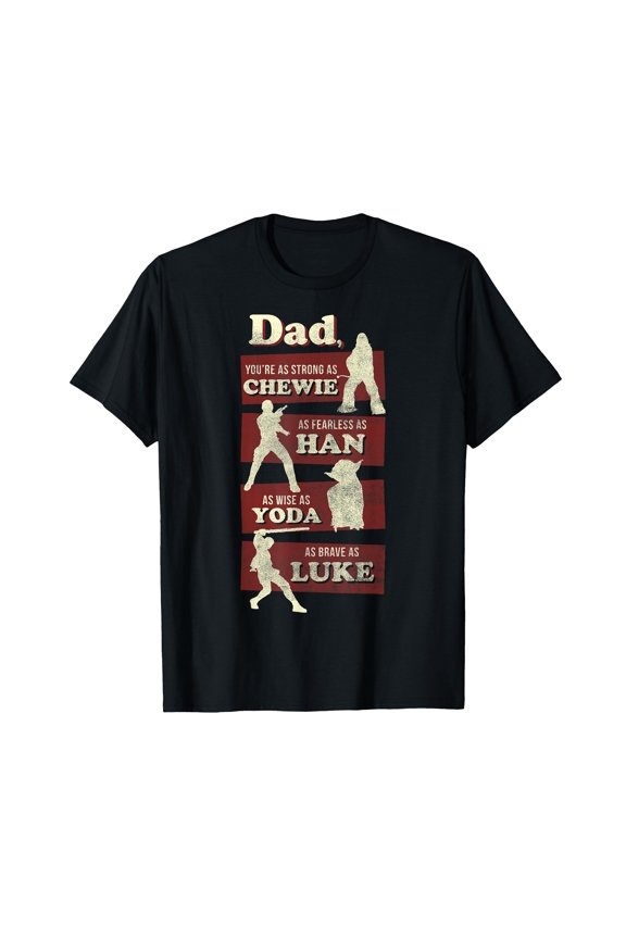 Strong Dad Inspirational T-Shirt for Father's Day Celebration