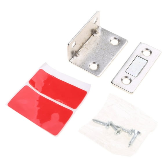 Strong Door Catch L-shaped Thin for Door Cabinet Cupboard Hidden Cabinet Catch Furniture Hardware