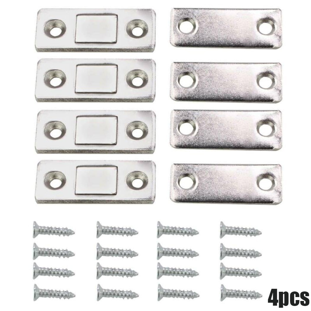 Strong Door Latch Thin 8Pcs Closer Cupboard For Door Latch Kit
