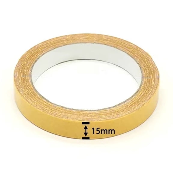Strong Double-Sided Cloth-Based Adhesive Tape Translucent Mesh Waterproof Super High-Viscosity Adhesive Tape,30 x Double -sided Jackpie Tape,Yellow