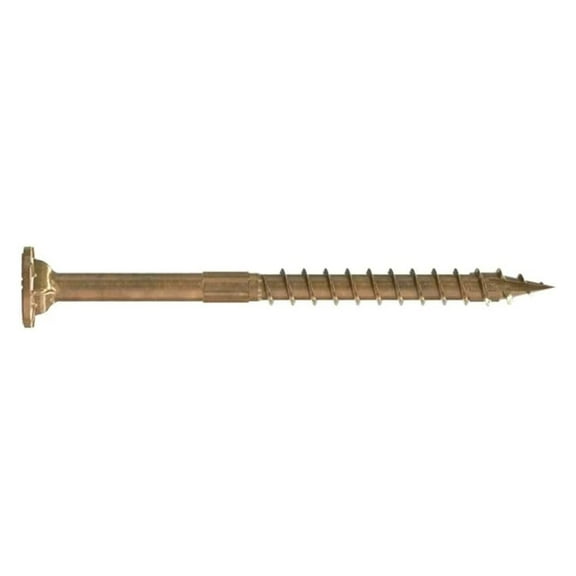 Strong-Drive SDWS Framing Screws - 0.160 x 3in T25 Quik Guard Tan (50ct) - Wood Framing, Decking, Construction Fasteners