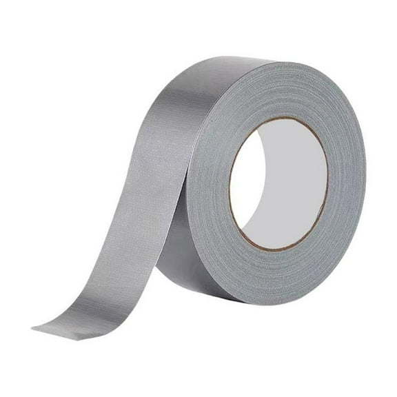 Strong Duct Tape, Heavy Duty Waterproof, Strong Adhesive Flexible Industrial Gray Masking Tape, Tear by Hand, No Residue, for Indoor Outdoor Repairs
