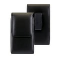 thumbnail image 1 of Strong Durable PU Leather Holster Case for 6-6.5 inch Phones, Mobile Belt Loop, Belt Clip Holder Water Resistant Cover, 1 of 6