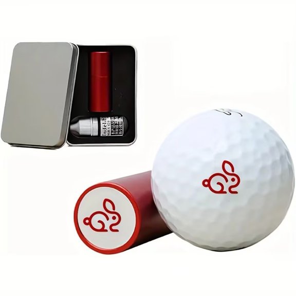 Strong Earth Friendly Golf Ball Marker With Different Patterns For Custom Marking