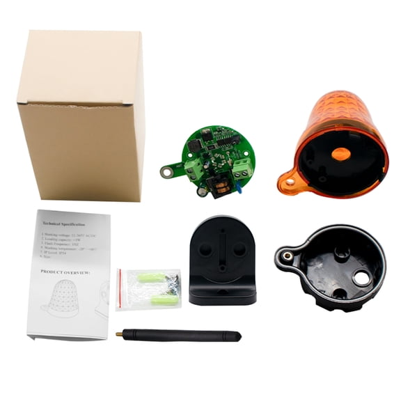 Strong Energy Efficient LED Warning Light 12V to 265V LED Beacon for Enhances Security Visibility Applications