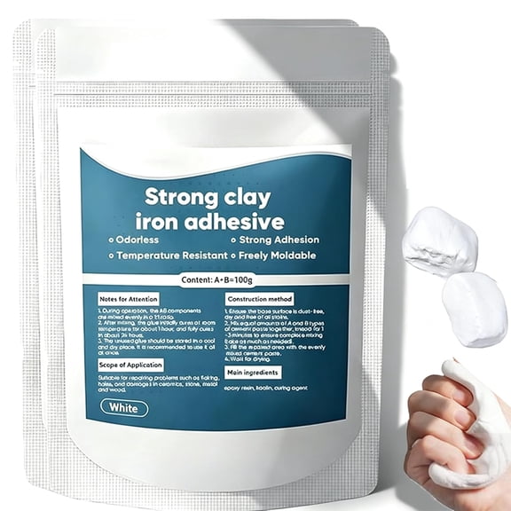 Strong Epoxy Repair Putty Waterproof Multi-Purpose Metal Ceramic Wood