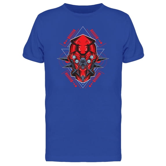 Strong Fighter Robot T-Shirt Men -Image by Shutterstock, Male x-Large