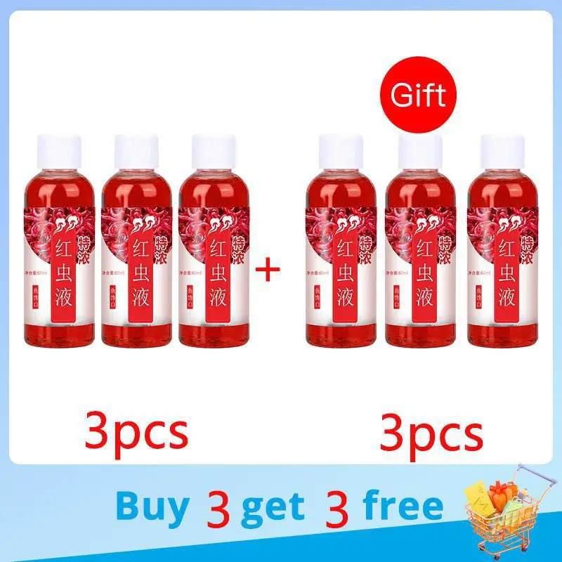 Strong Fish Attractant Concentrated Liquid Blood Worm Scent Fishing