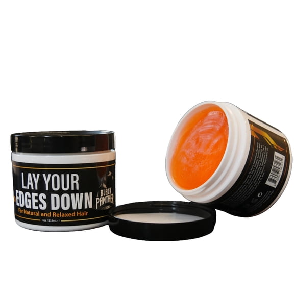 Strong Flexible Hold, Frizz Free Hair Styling Gel, Lay Your Edges Down For 4c Natural and Relaxed Hair. 4 oz