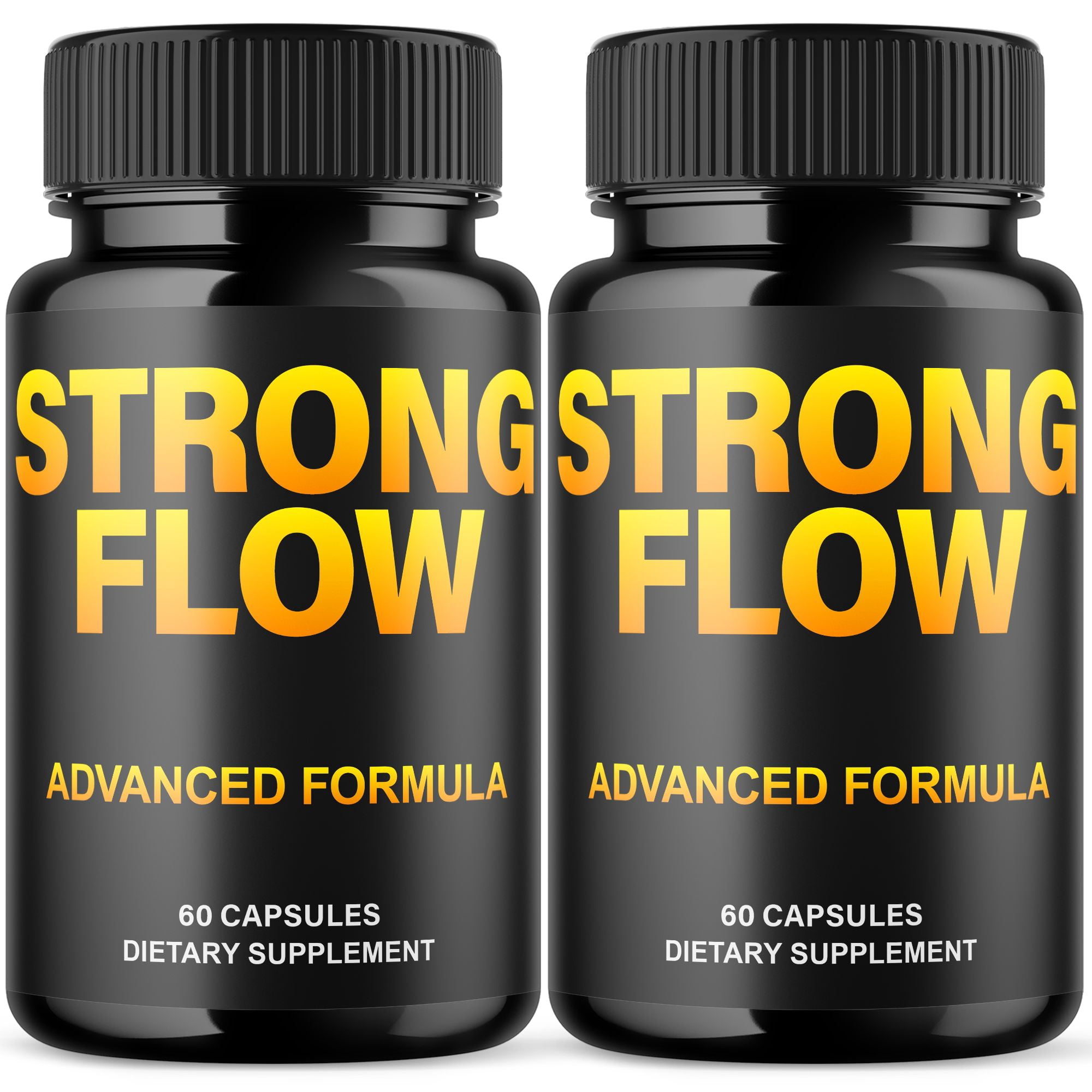 Strong Capsules Strong Flow Advanced Formula Pills Max Strength Wellness Support ...