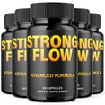 thumbnail image 1 of Strong Flow Advanced Formula Pills Max Strength Wellness Support Supplement StrongFlow 300 Capsules, 1 of 9