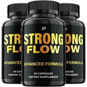 Strong Flow Supplement for Men   StrongFlow Pills Advanced Health Supplement, Reviews, 3 Pack, 180 Capsules