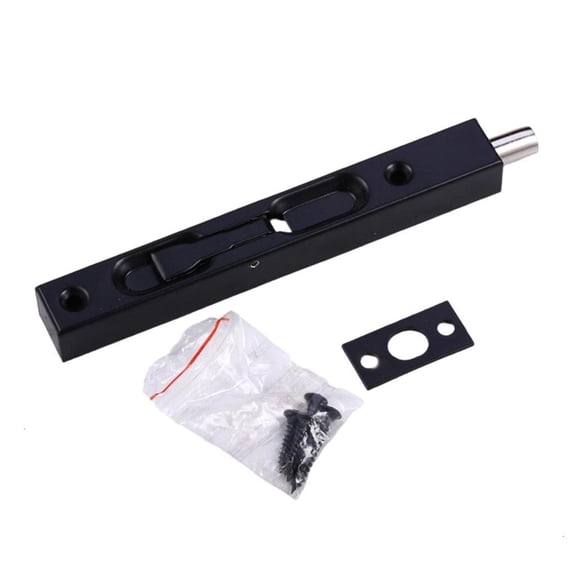 Strong Flush Door Bolt Reversible Security Lock Mechanism Tamper Resistant Design Lock for French Sliding Storms Door