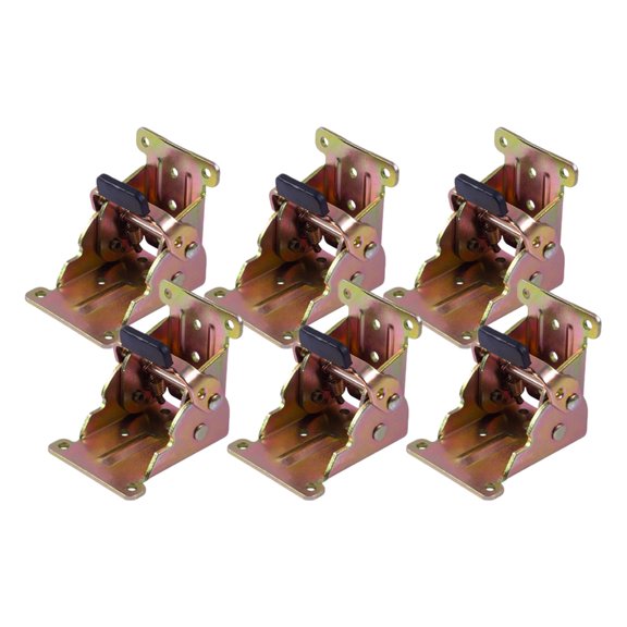 Strong Foldable Table Hinge with Mechanism Rusts Proof Designs Hinges for Indoor Outdoor Furniture Assembly