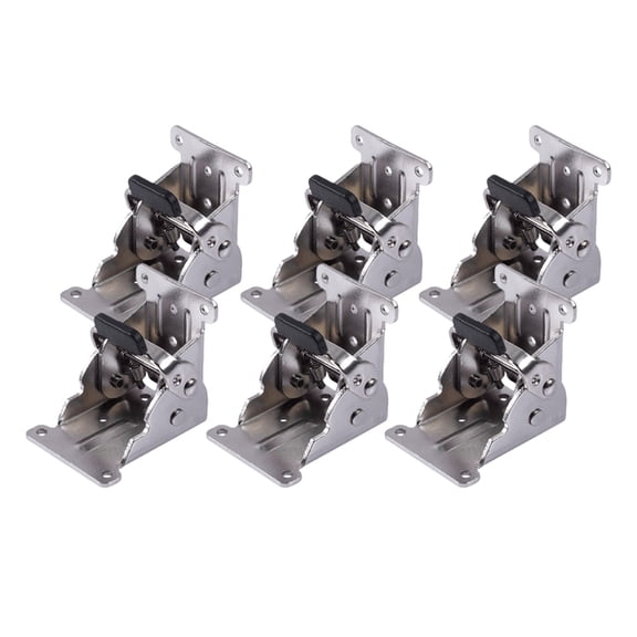 Strong Foldable Table Hinge with Mechanism Rusts Proof Designs Hinges for Indoor Outdoor Furniture Assembly