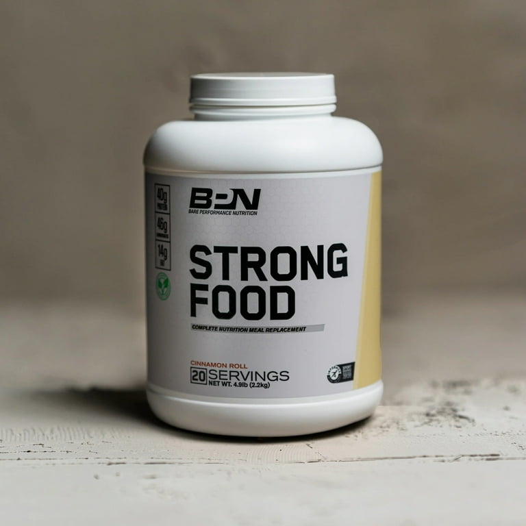 Strong Food Cinnamon Roll 4.9 lbs 2.2 kg Bare Performance