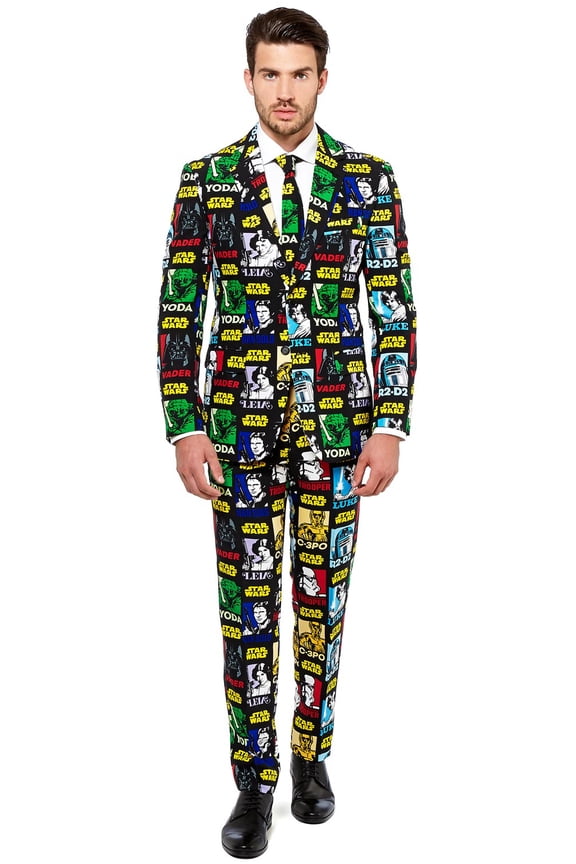 Oppo Merchandise Group Star Wars Strong Force Men's OppoSuit | Chest to 44 Inches Male