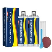 Strong Foundry Glue, Strong Foundry Glue for Metal, Enhanced Casting Glue Metal Repair, Metal Repair Paste Magic Welding Glue for Repairing All Surfaces