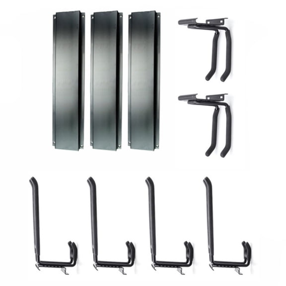 Strong Garage Tool Systems Adjustable Hook & Bands Tool Organizers set for Yard Shed Storage Ideal Men Gift