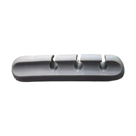 Strong Gluey Cord Clamps For Electronics Cables Recyclable Elastomer Wire Management Answer Denial Damage Installation