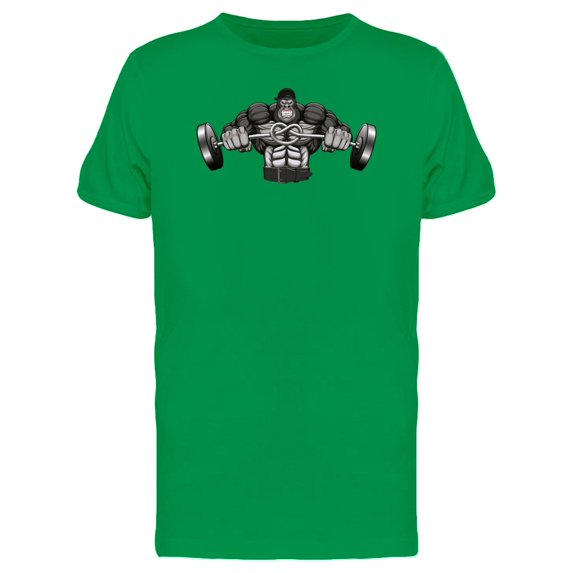 Strong Gorilla Barbell Tee Men's -Image by Shutterstock