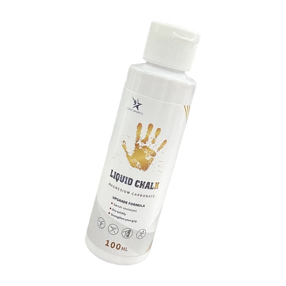 Strong Grip Drying Hand Grip Chalk for Gymnastics, Rock Climbing, Powerlifting Sweat Resistant Liquid Gym Chalk