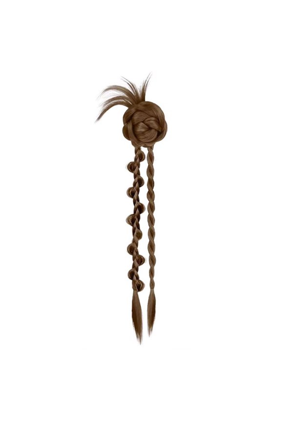 Strong Grip Twist Bun Hair Extension with Spring Clasp, Heatproof Synthetic Fibers for Quick Updo Styling & Easy Maintenance