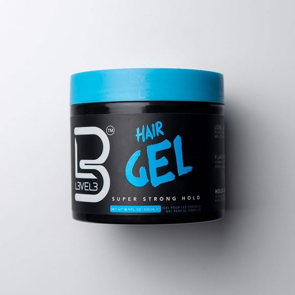Level 3 Super Strong Hair Gel, 16.9 oz
