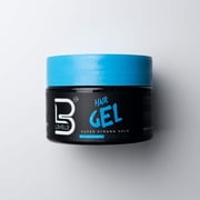 L3 - Hair Gel - Super Strong Hold - Flake Free - Long Lasting Shine - For Men and Women - Level 3 Gel - Add Volume and Texture