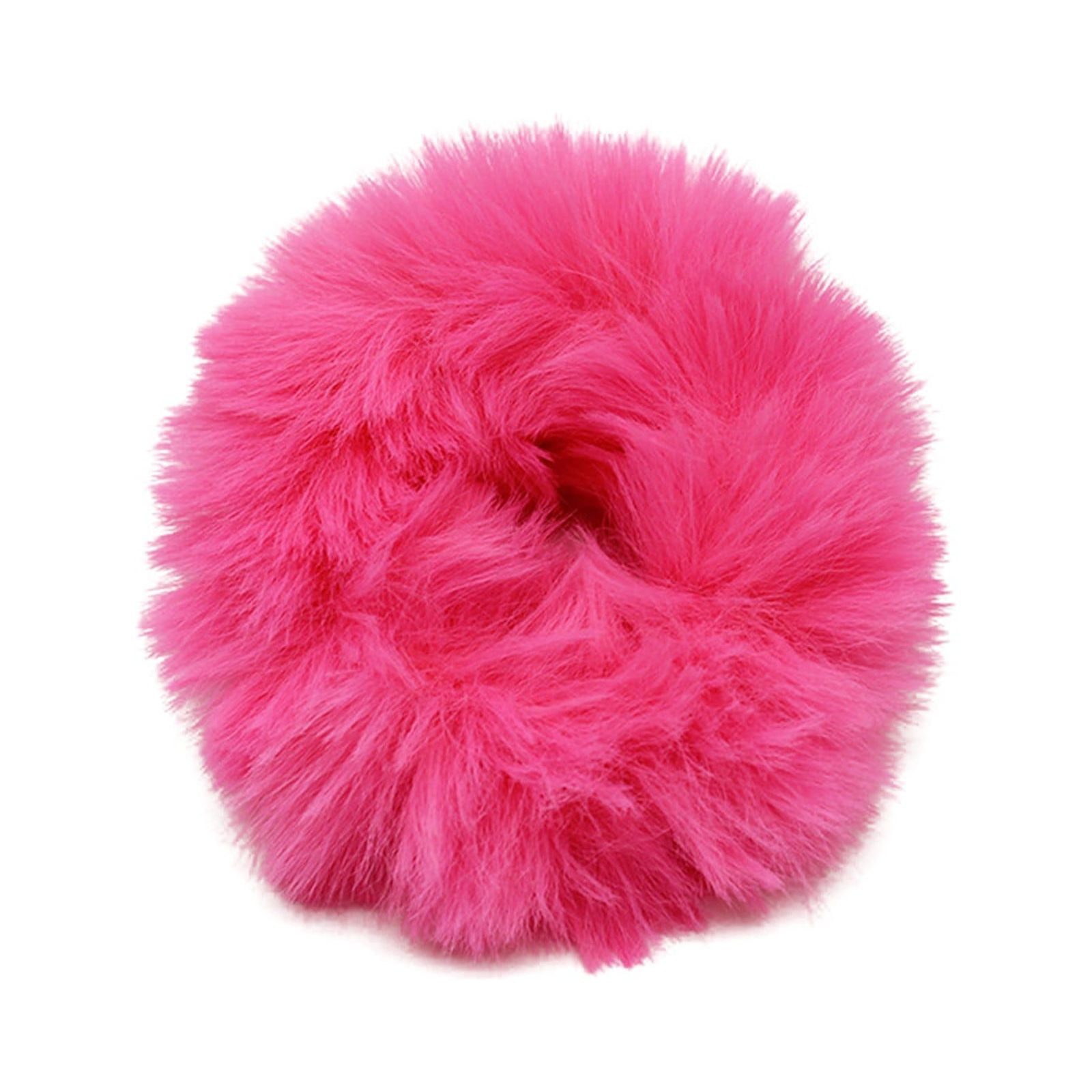 Strong Hair Ties for Kids Cotton Scrunchies for Hair Neutral Colors