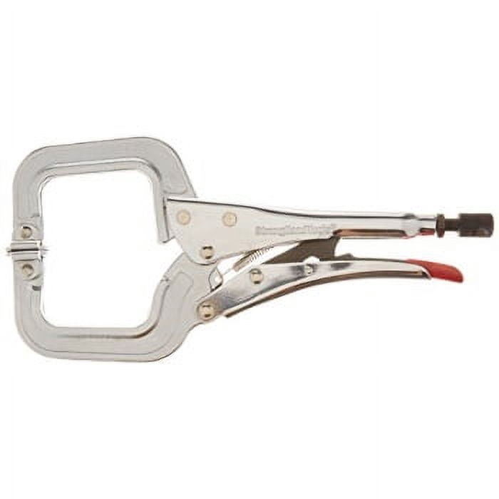 Hand Swivel Reference Strong Hand Tools 11 in. Swivel Pad Locking C Clamp (PR115S) - Walmart.com
