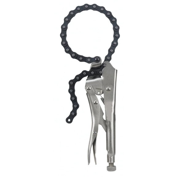 Strong Hand Tools Locking Chain Pliers, Removable, Unique Easy Open Crank Handle, Quick Release Trigger,80cm