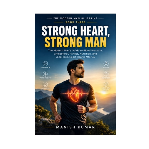 The Modern Man Blueprint Strong Heart, Strong Man: The Modern Man's Guide to Blood Pressure, Cholesterol, Fitness, Nutrition, and Long-Term Heart, Book 3, (Paperback)
