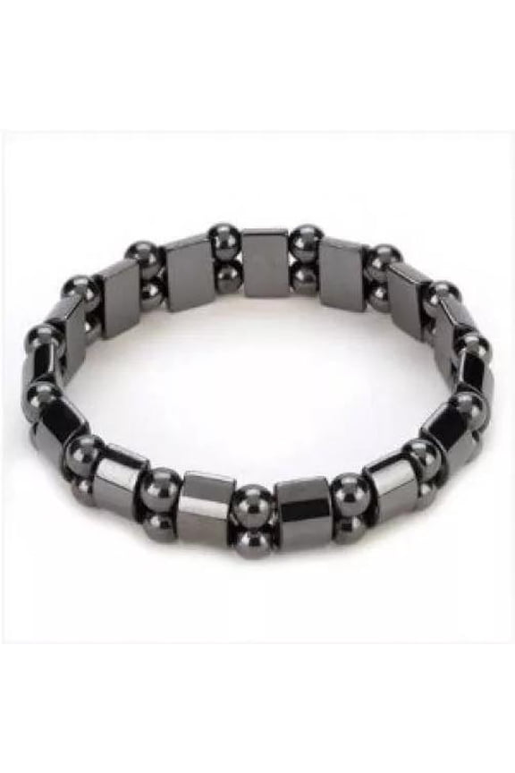Strong Hematite Bracelet Pain Relief Powerfull Elastic Therapy Arthritis G5