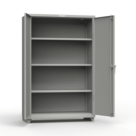 Strong Hold Garage Storage Cabinet with Locking Doors | Delivered Fully Assembled | Industrial Strength 14 Gauge Extra Heavy Duty Steel | 48 Inches Wide 24 Inches Deep 75 Inch Tall